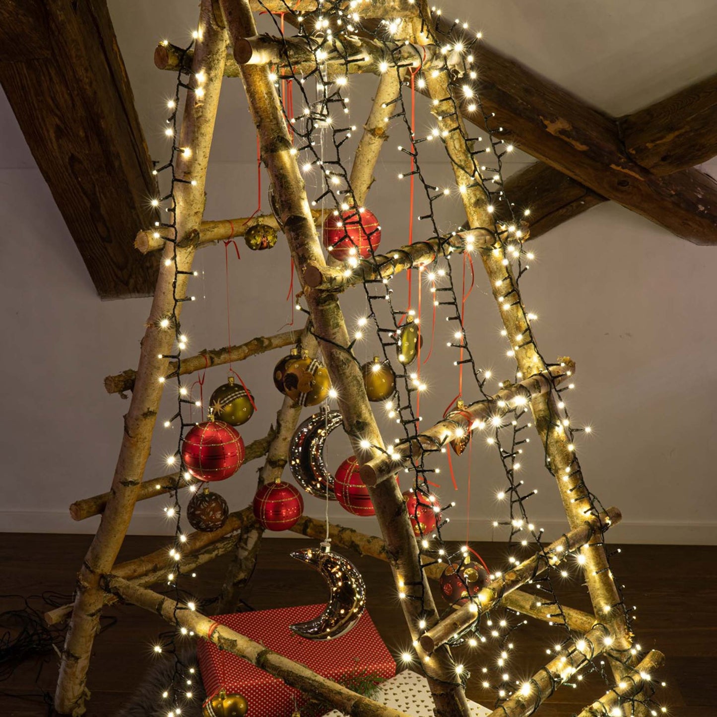 120-tlg. LED-Lichterkette, warm-weiß, Außen-Trafo 577372