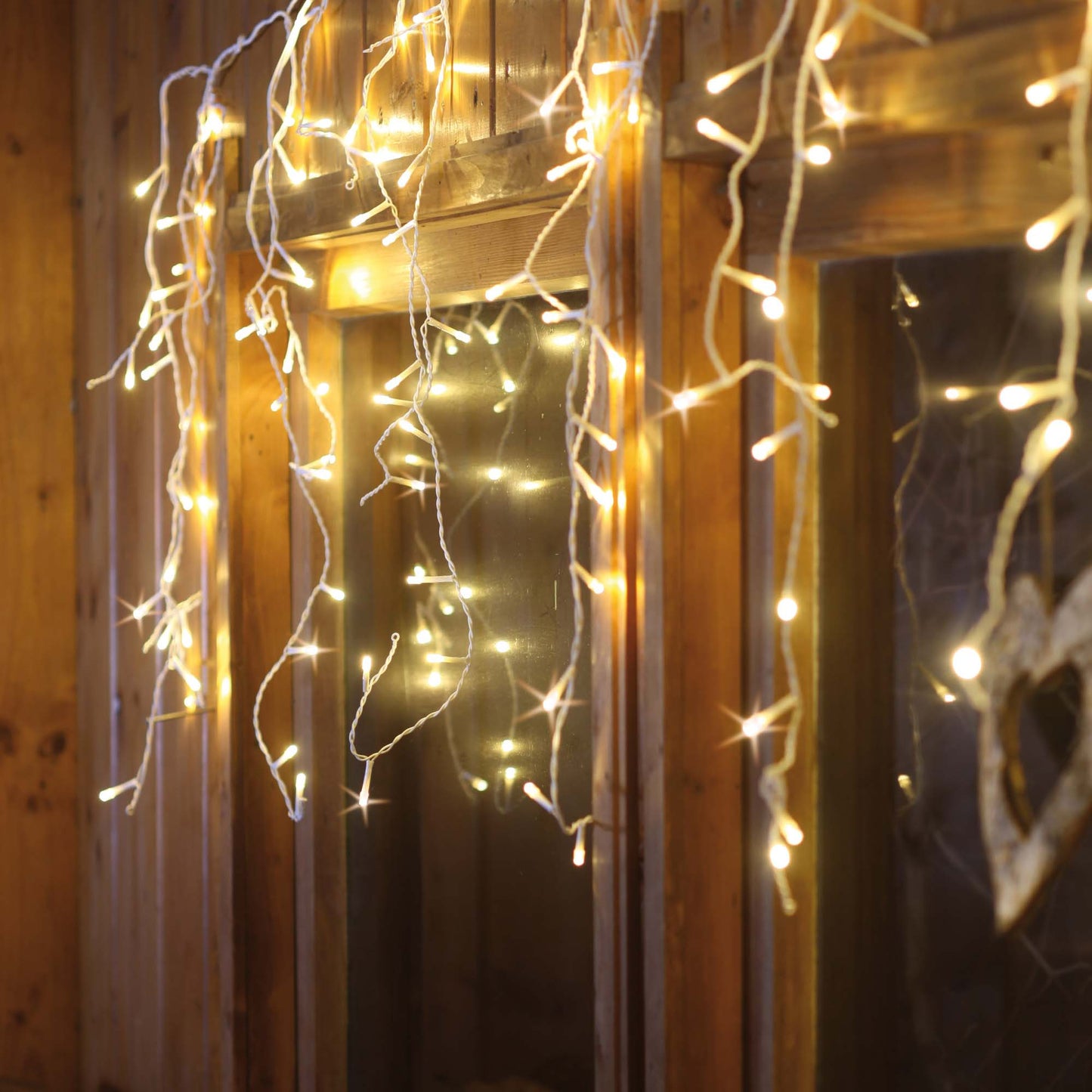 Zuleitung für Straßen-Dekoration, 3 m, weiß