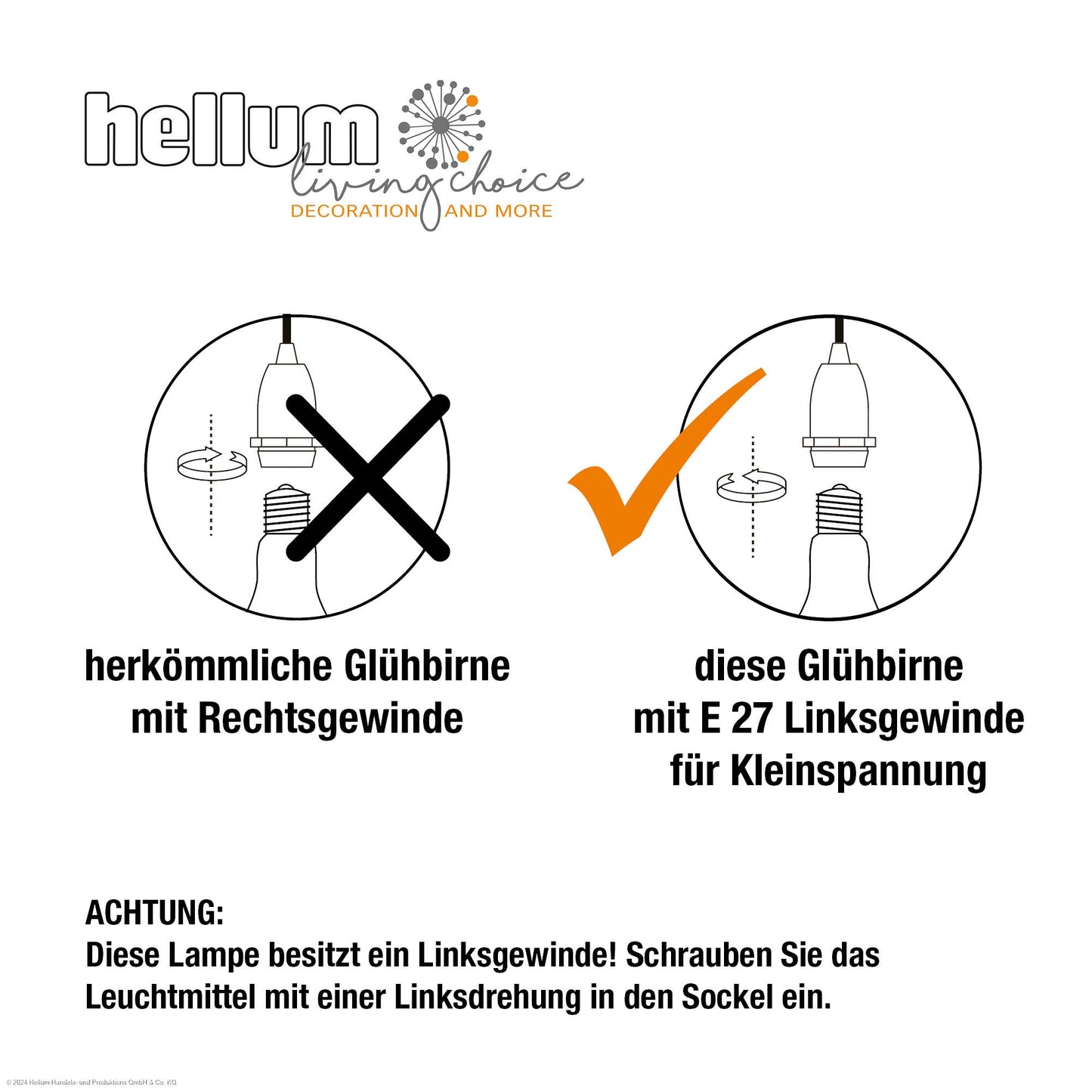 2er Set LED Vintage-Hängelampe, "Smokey", für außen aus 150445+150452, batteriebetrieben
