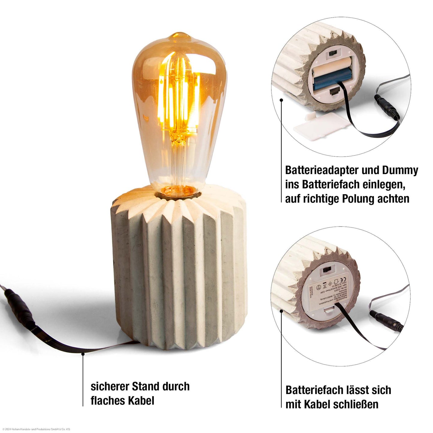 Batterie-Adapter für 2 x AA 578317/ 578980