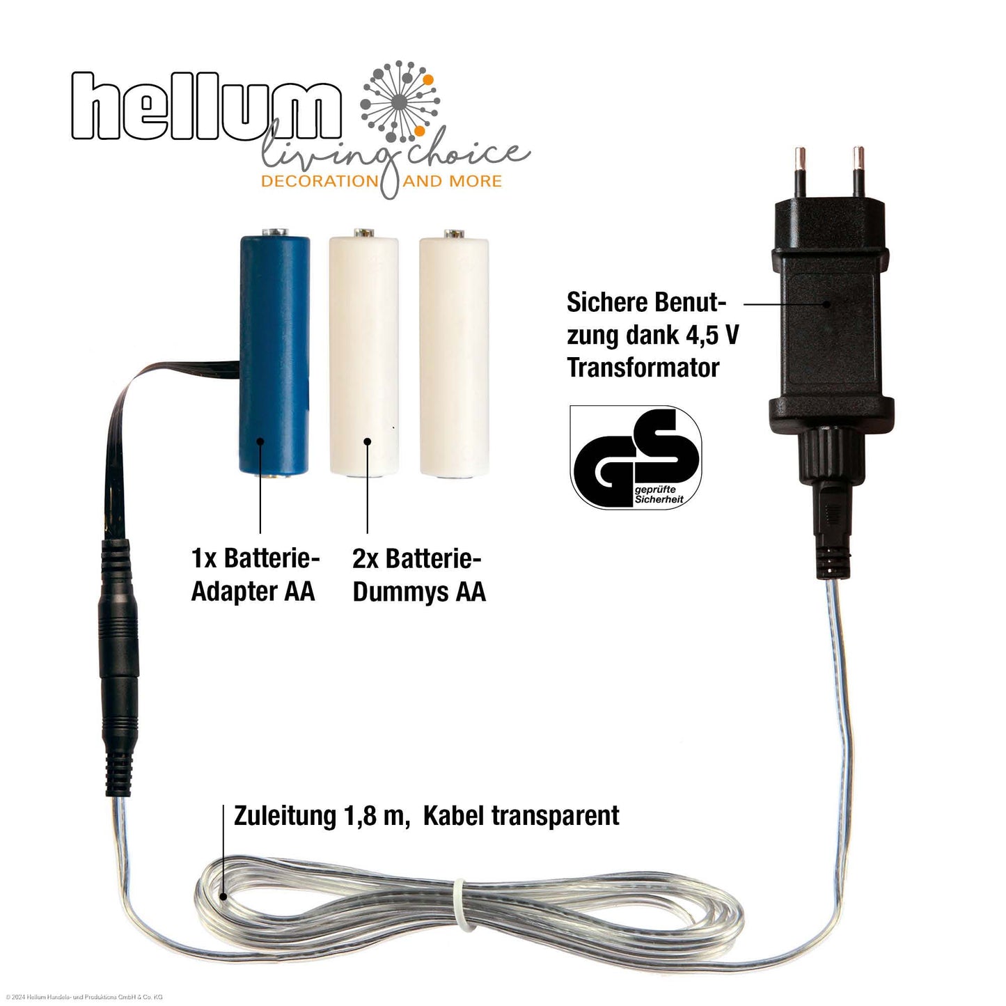 Batterie-Adapter für 3 x AA, 578324/ 578997