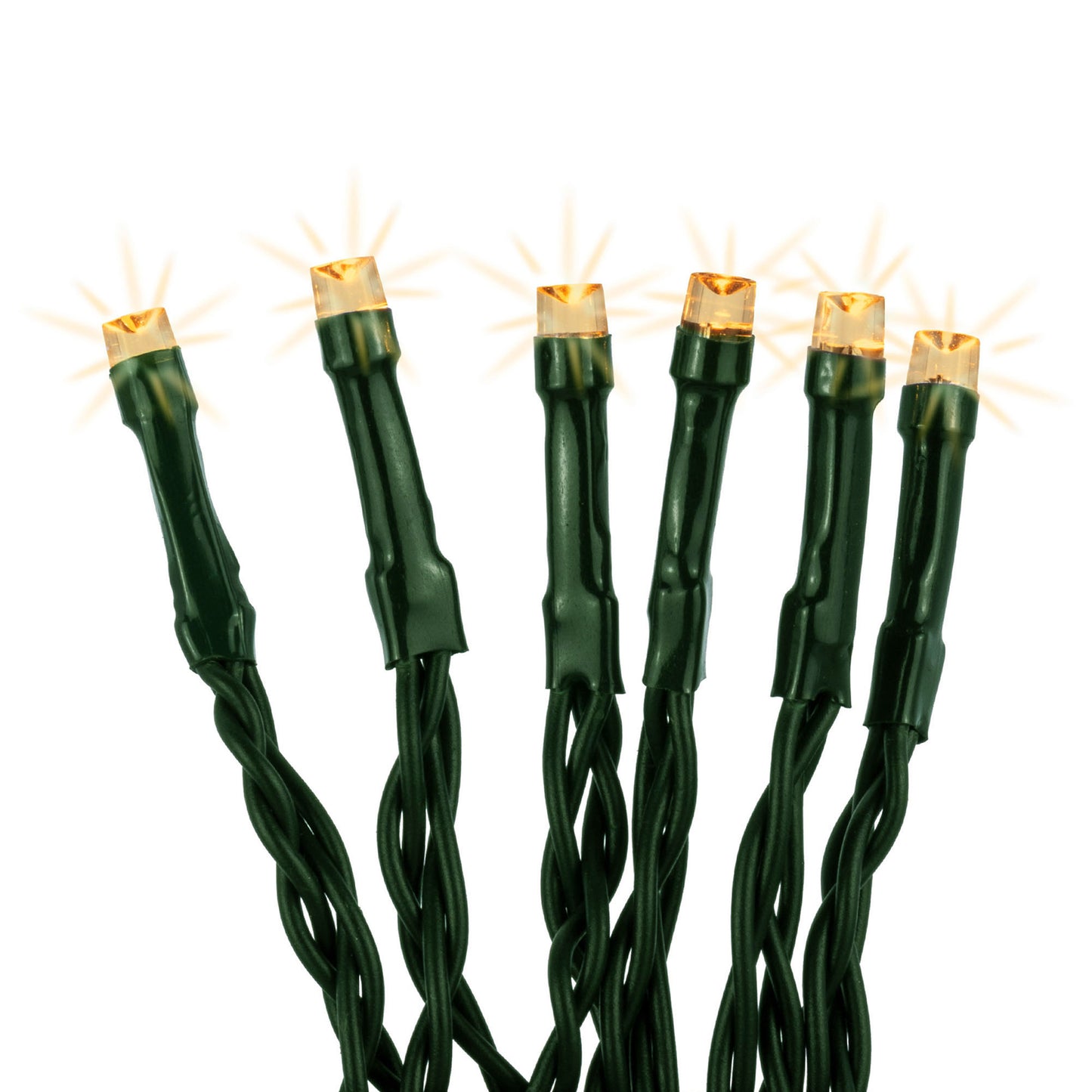 80-tlg. LED-Lichterkette, klassisches warm-weiß, Außen-Trafo