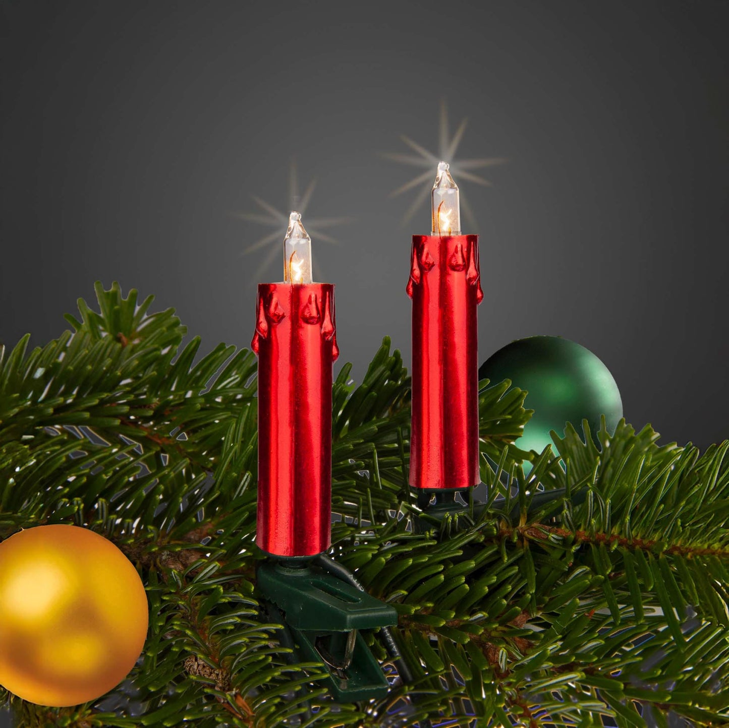 20er Minischaftkette rot klar innen 12,5m