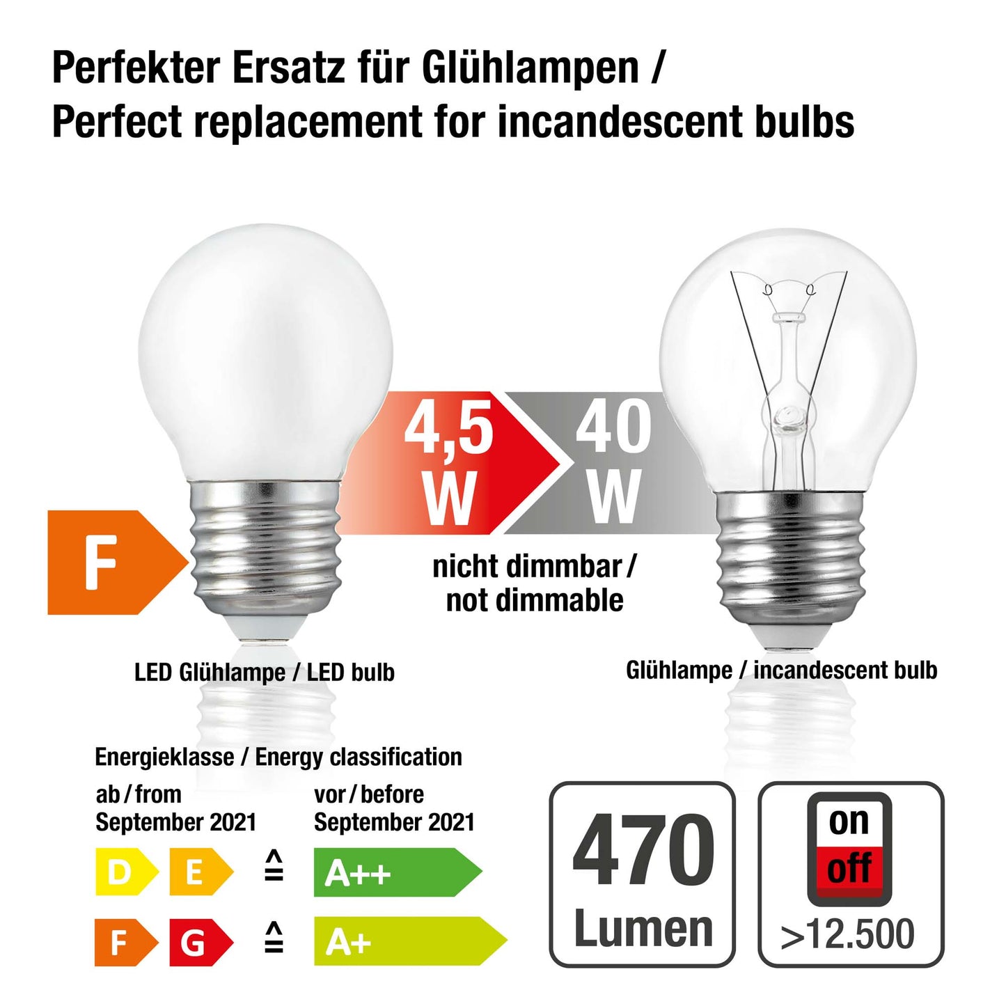 10er-Set_LED-Tropfenlampe G45 E27 4,5W matt