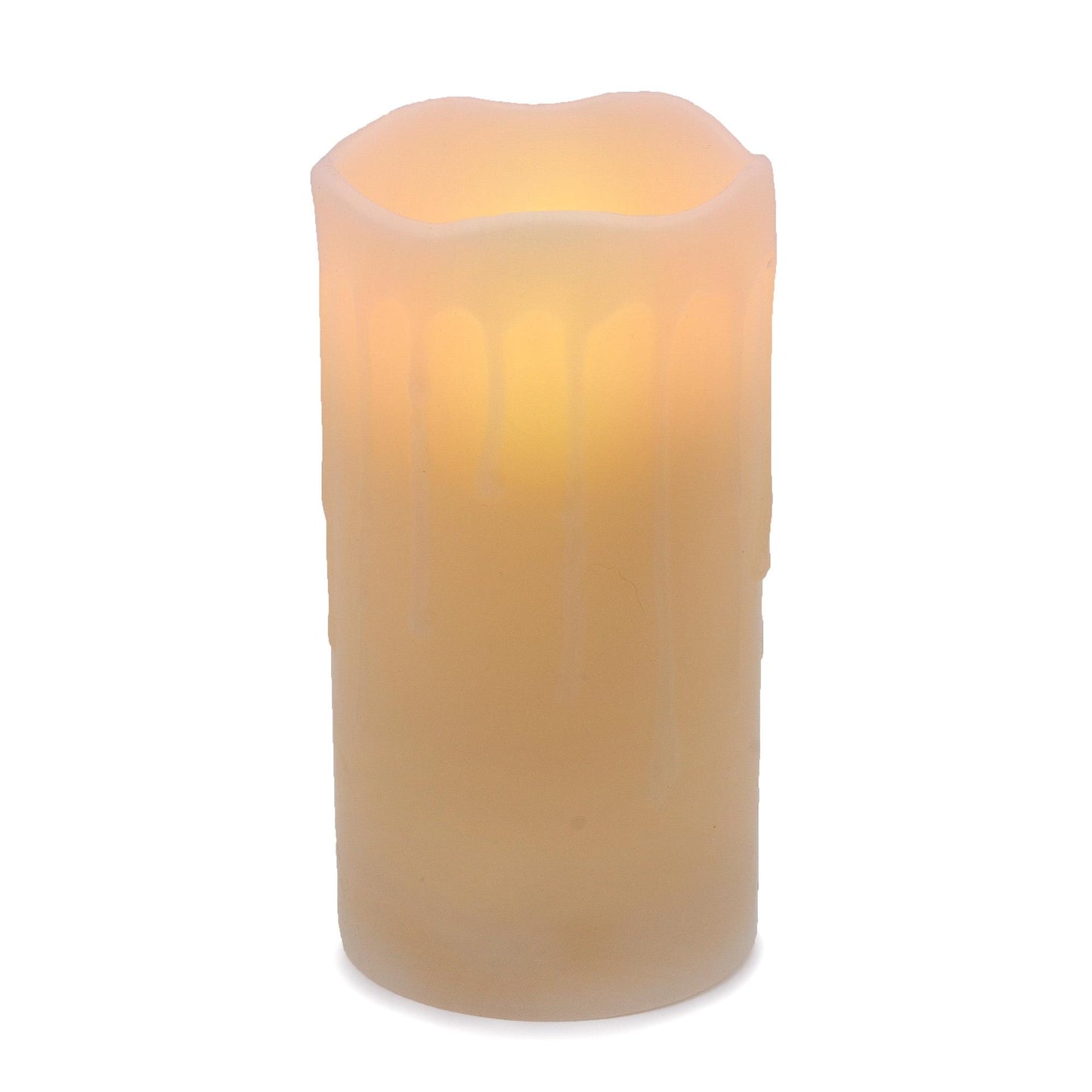 Wachskerze mit Ausblas-Funktion 15cm, batteriebetrieben