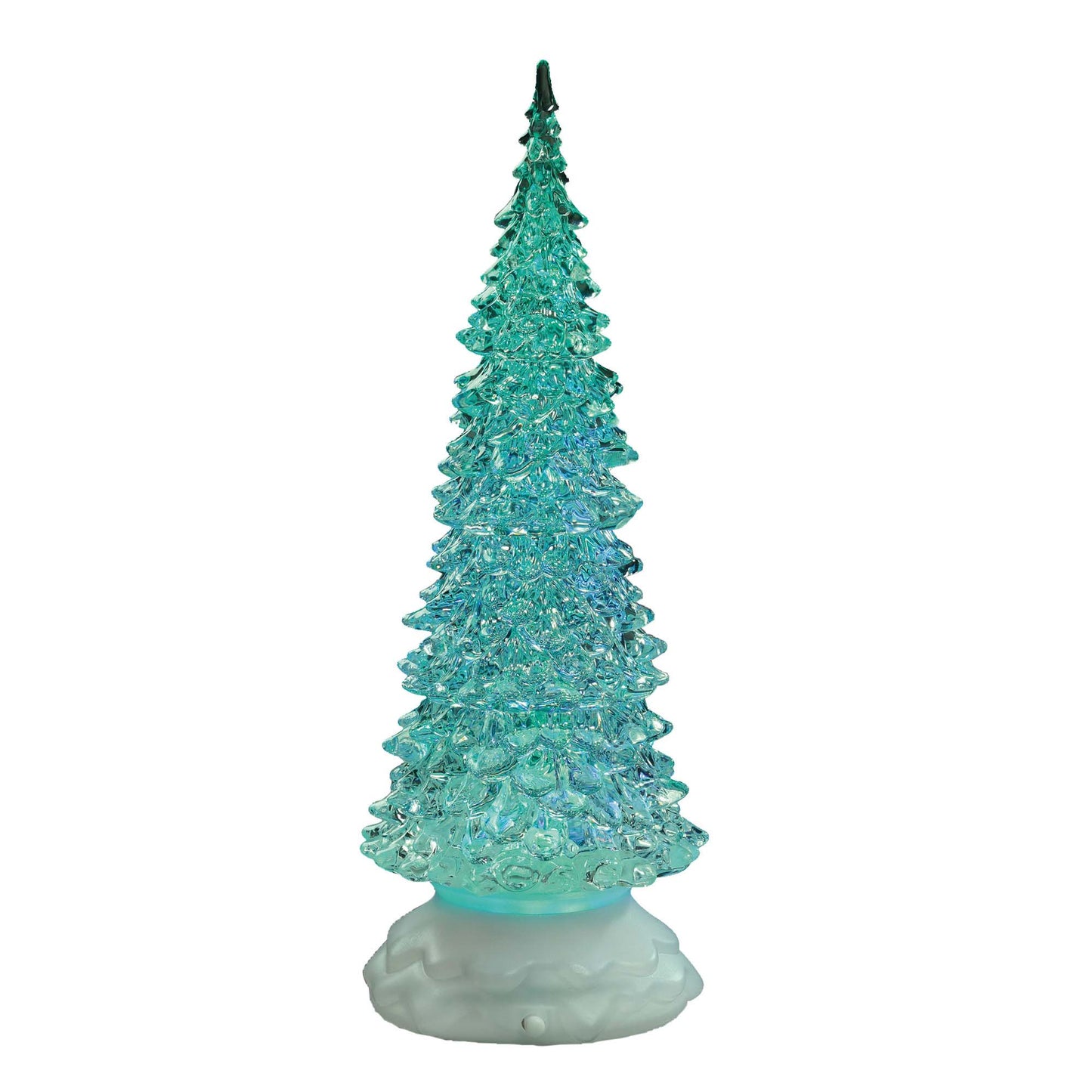 LED-Acryl-Tannenbaum, RGB, 25 cm hoch, batteriebetrieben