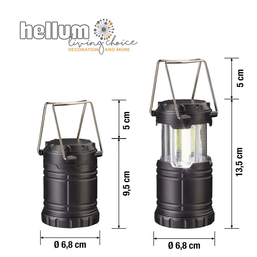 LED-Camping Laterne, "Super Bright"! 27 kaltweiße LEDs, batteriebetrieben