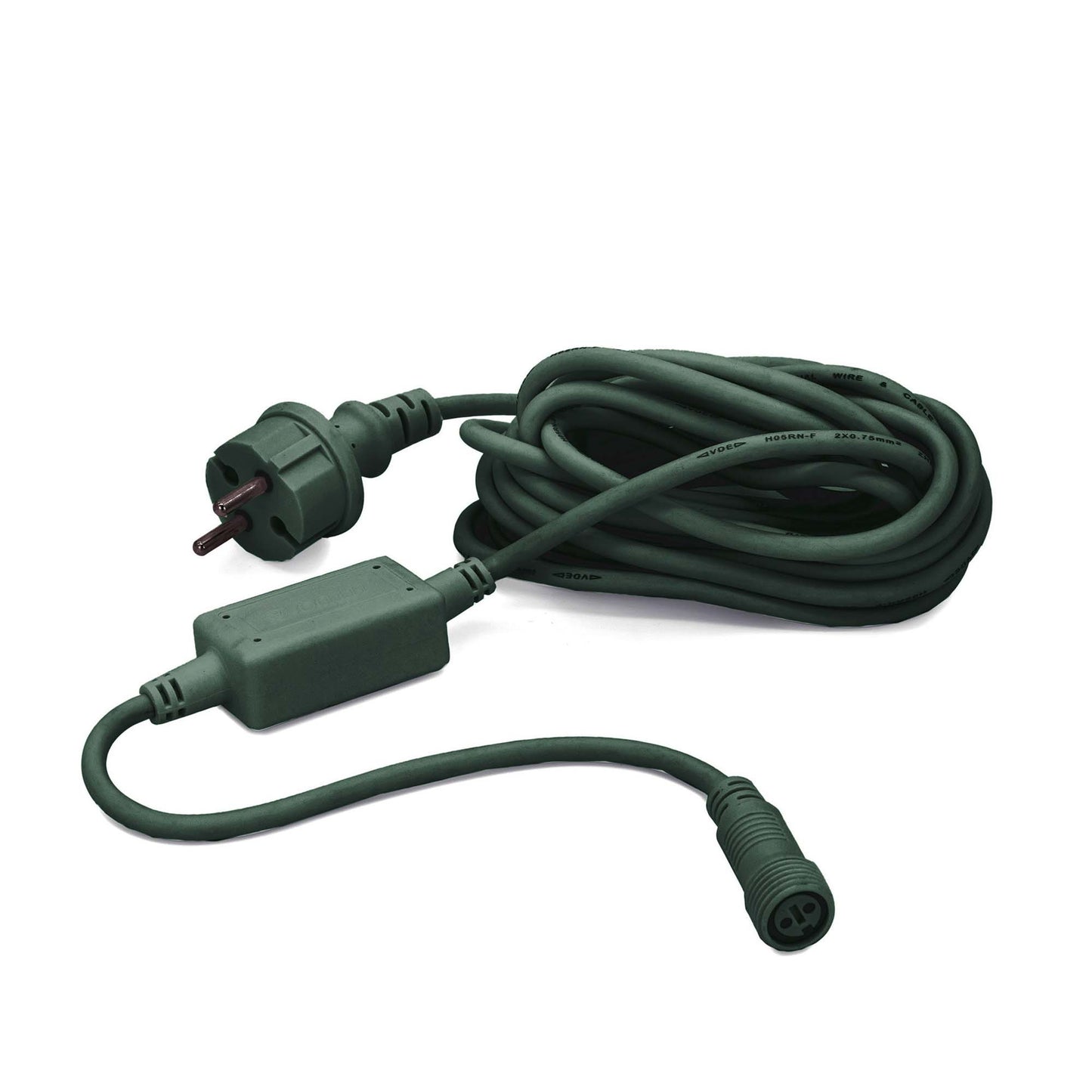Zuleitung für Lichterkette , verlängerbar, 5 m, grün_555127