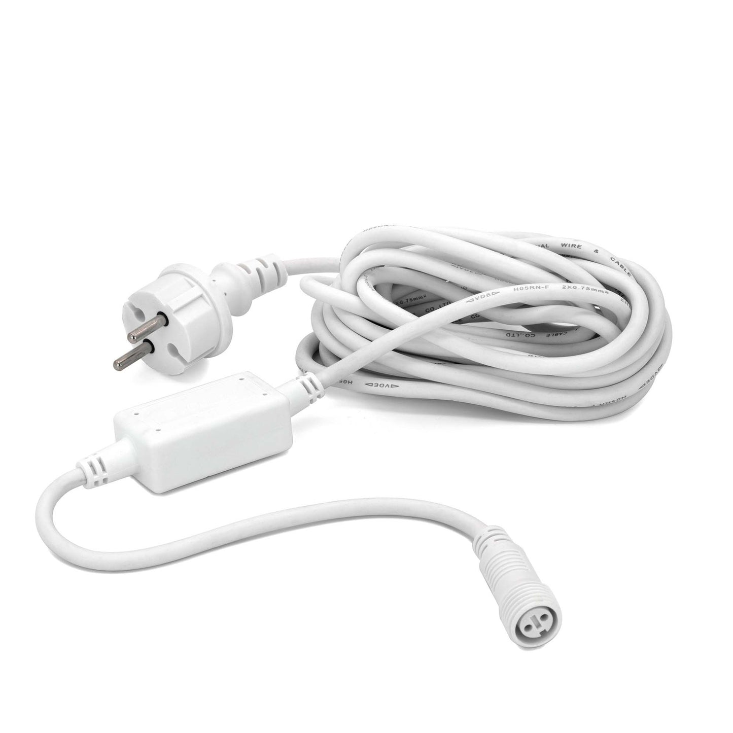 Zuleitung 5m weißes Kabel