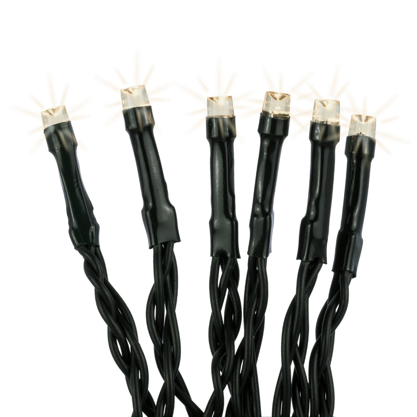 120-tlg. LED-Lichterkette, warm-weiße LEDs, Außen-Trafo