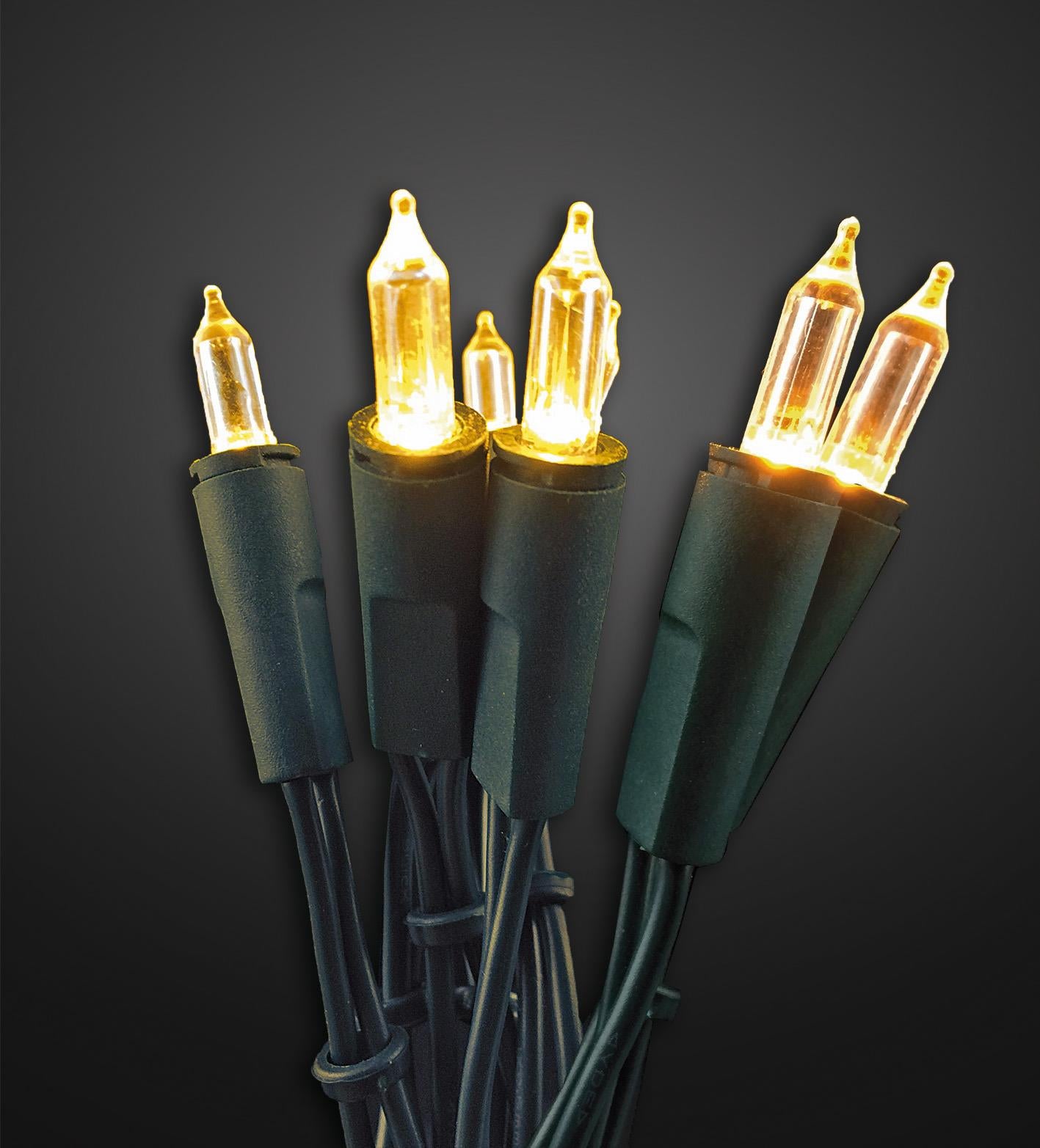 10-tlg. LED-Pisello-Lichterkette, warm-weiß, EU-Stecker
