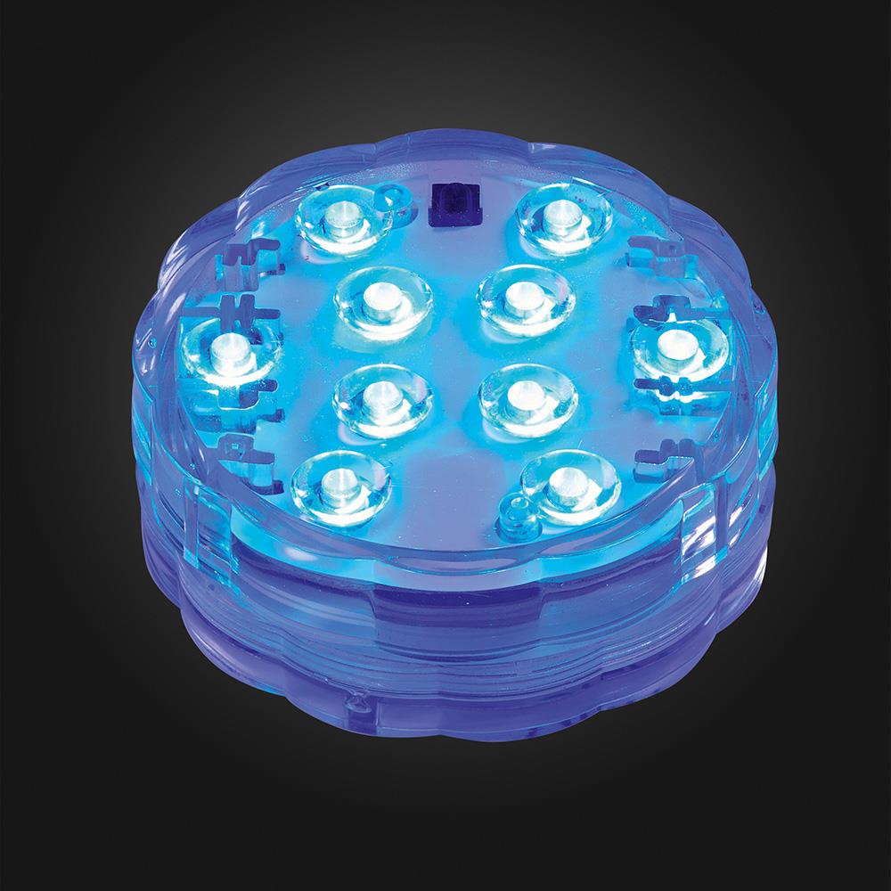 6er-Set_LED-Unterwasser-Deko-Beleuchtung, 10 RGB-LEDs