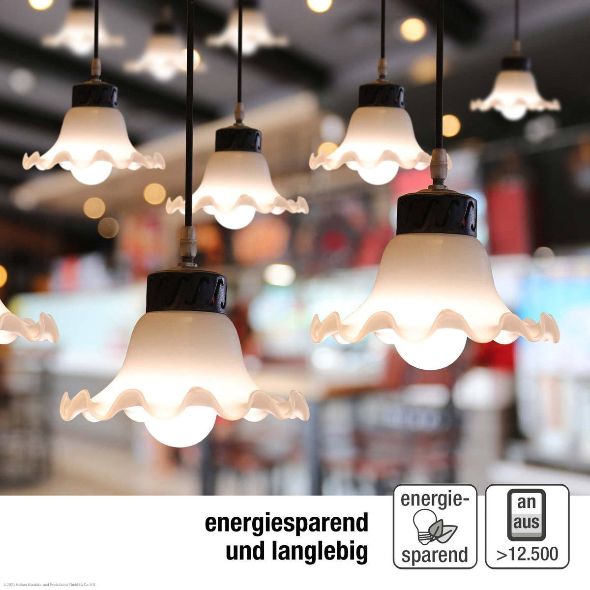 LED Glühbirne E14, 3er Set warmweiß, 2,2W 250 Lumen, klar, EPREL ID 2165100
