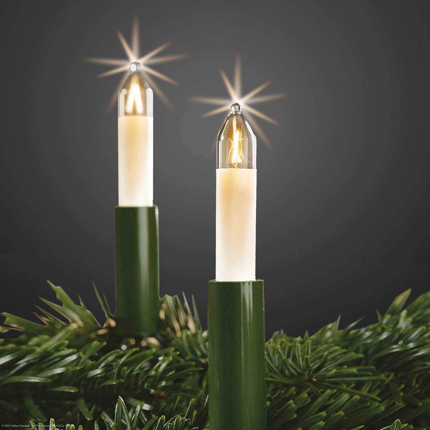 Ersatzkerzen Lichterkette 16V 3W für Lichterketten & Schwibbogen, 15 Stk Kleinschaftkerzen E10 für 15/16 Brennstellen innen & außen 151398