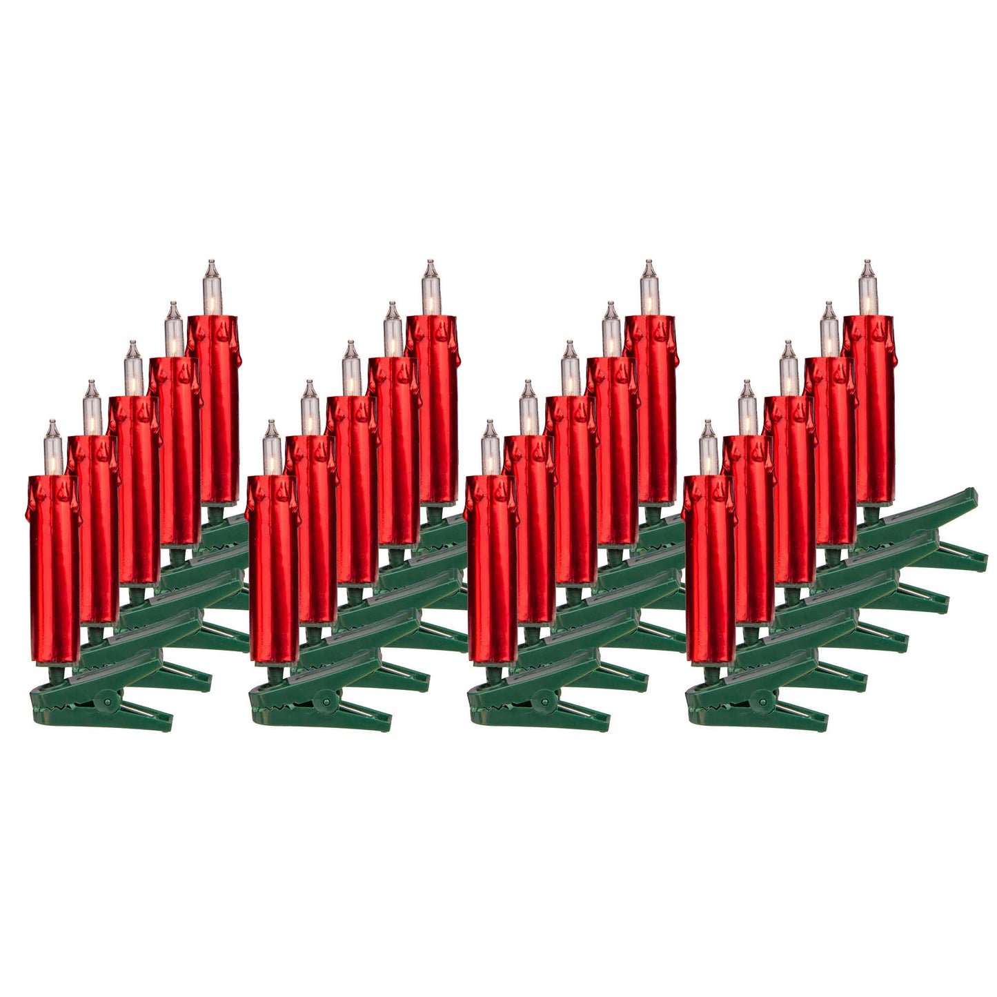 20er Minischaftkette rot klar 12,5m 622065