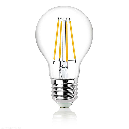 LED Glühbirne E27 dimmbar, 7,3W mit 806 Lumen, ersetzt 60-Watt Glühbirne, warmweiß 2700 Kelvin Klar 90 Ra