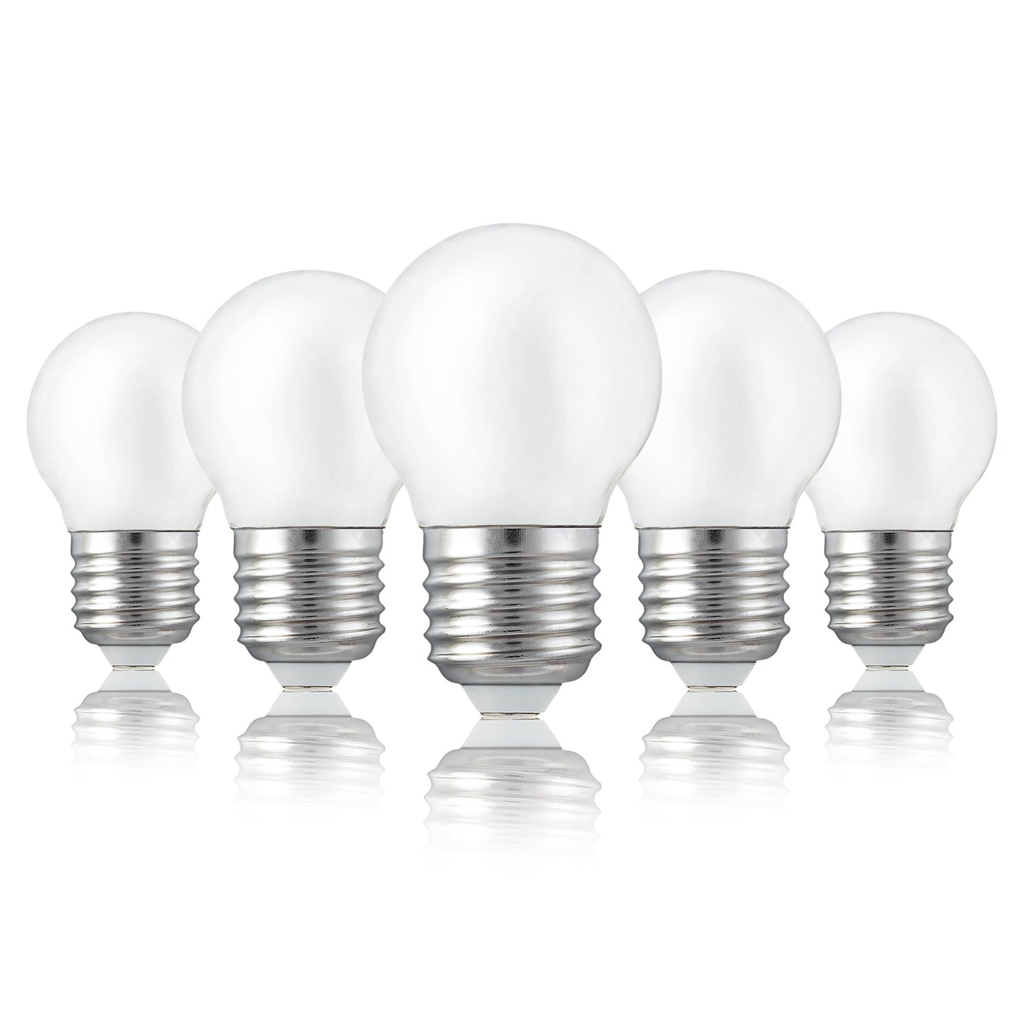 5er-Set_LED-Tropfenlampe G45 E27 4,5W matt