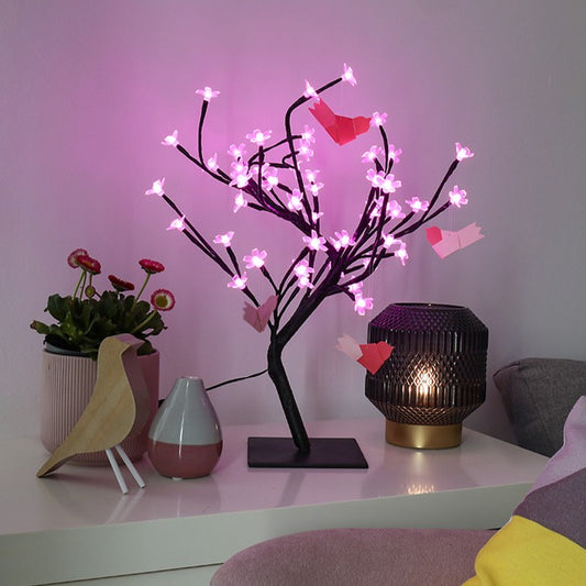 LED-Baum mit Kirschblüten, 48 LEDs