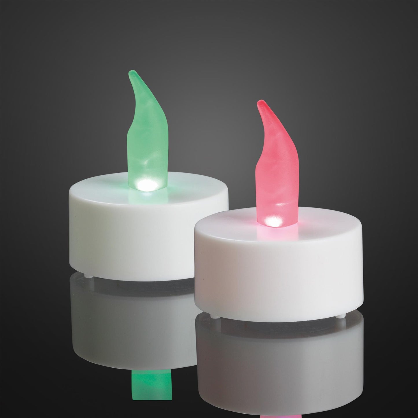 LED-Teelichter, RGB, 6er-Set, inkl. Batterien