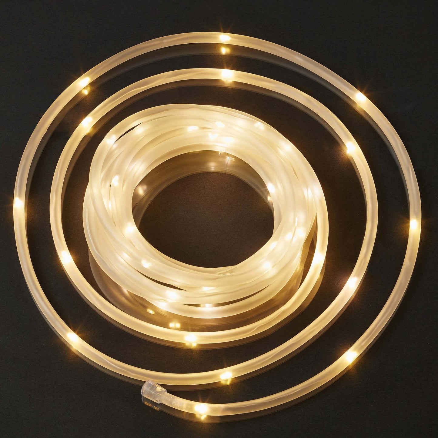 LED-Tubelight matt, 30 LEDs ww, mit Timer, batteriebetrieben