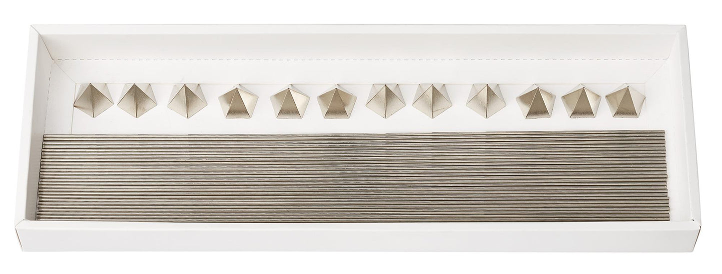 3 D Metall Stern, DIY  DIA 54cm, mit LED-Lichterkette, 100 LEDs ww, mit Timer, batteriebetrieben