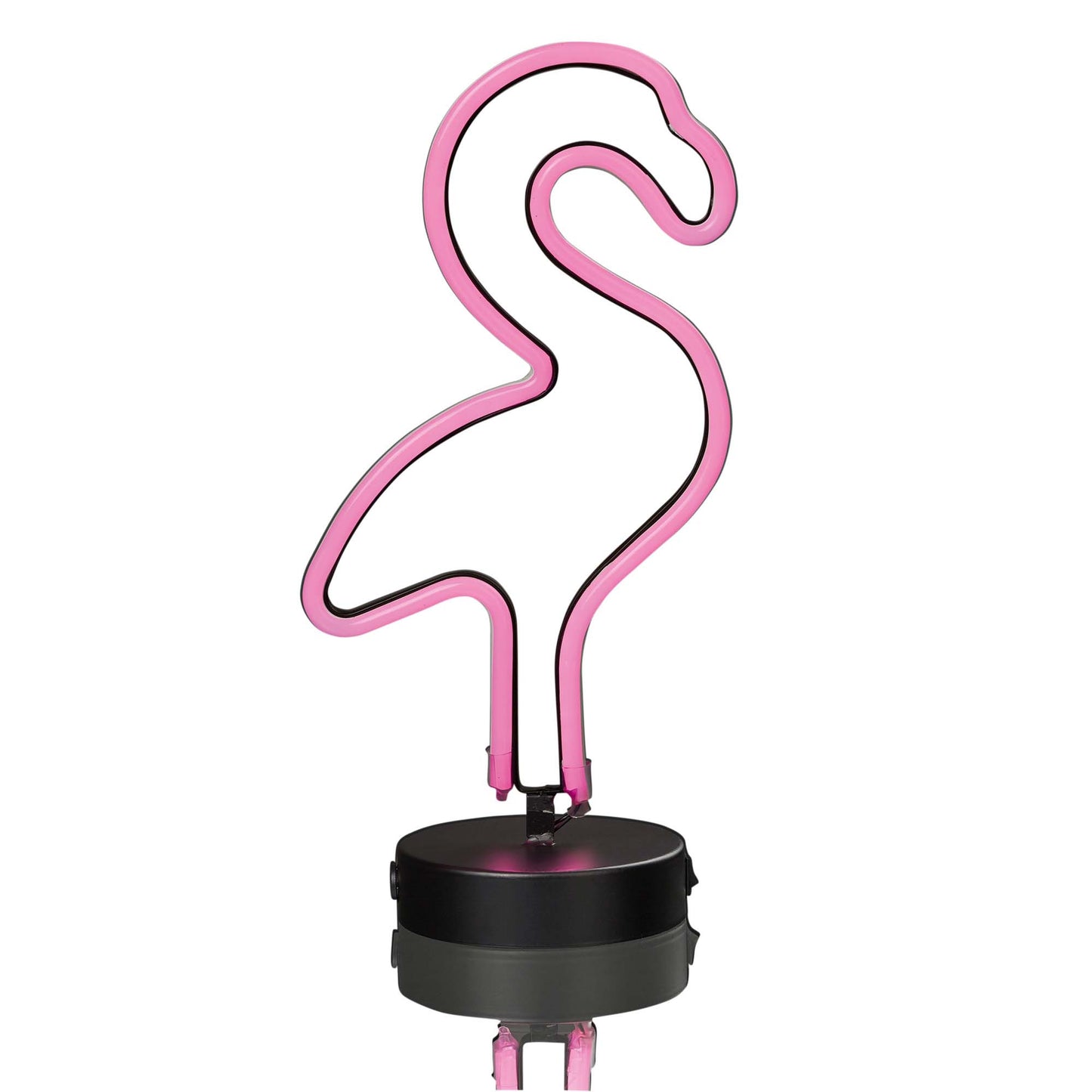 LED-Flamingo, pink, Höhe: 30 cm, batteriebetrieben