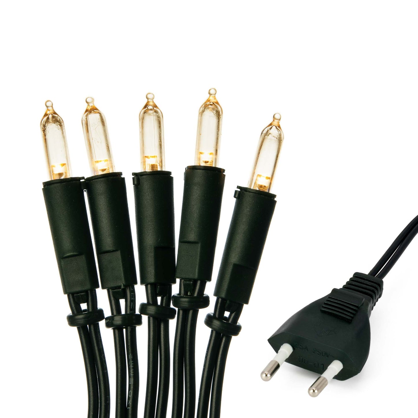 100-tlg. LED-Pisello-Minilichterkette, warm-weiße LEDs, innen, EU-Stecker 150230