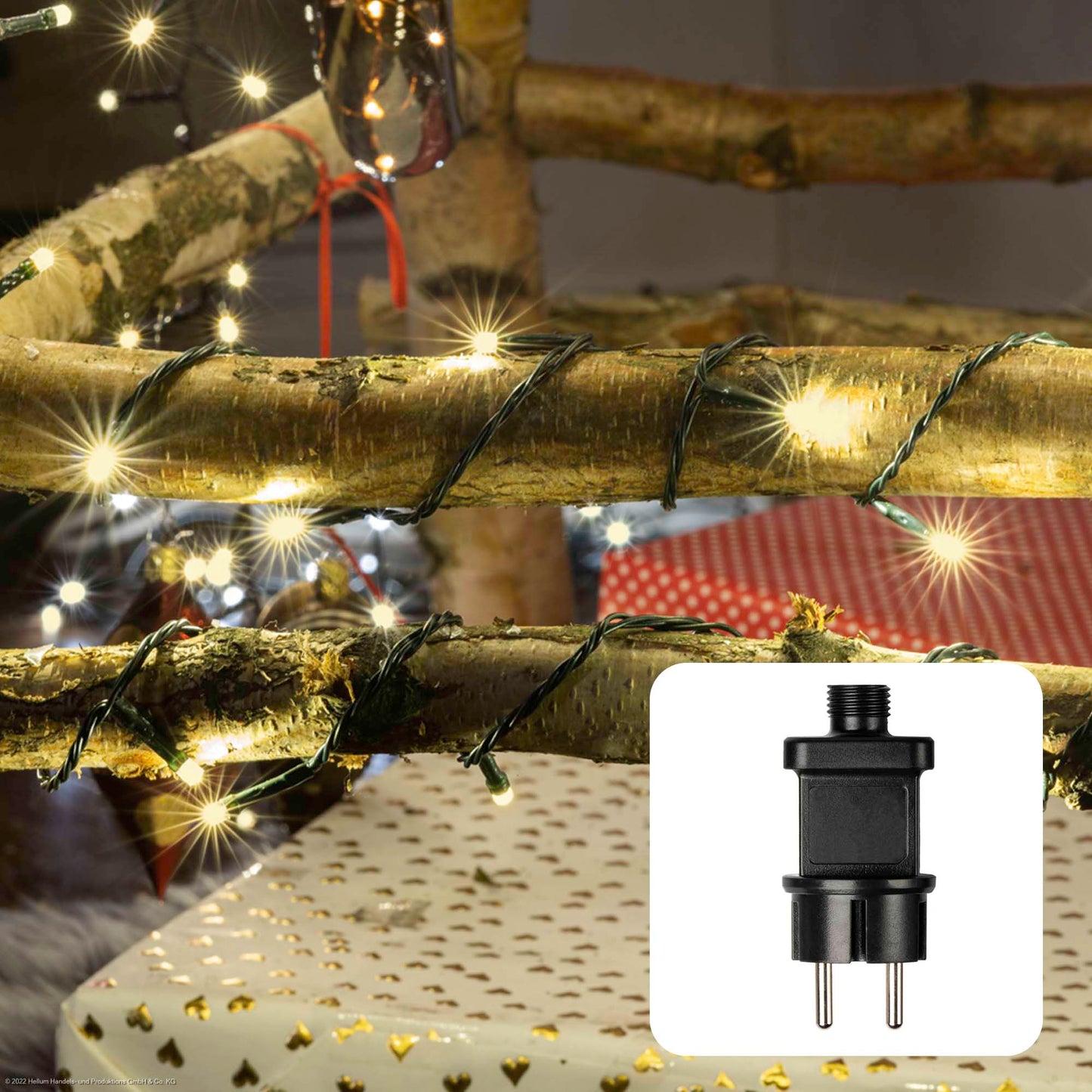200-tlg.  LED-Lichterkette, warm-weiße LEDs 577389