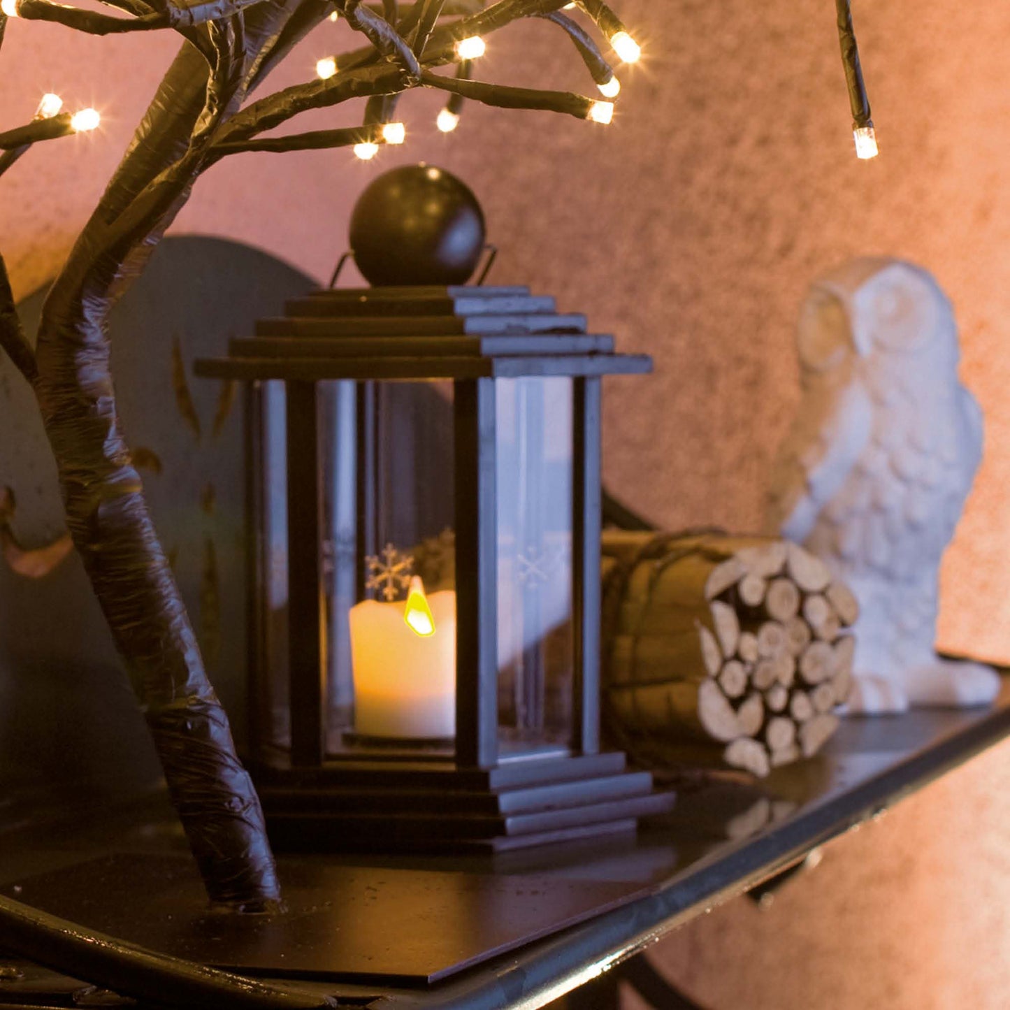 LED-Wachskerzen, 6er Set, weiß, 5x5cm, inkl. Batterien_572100