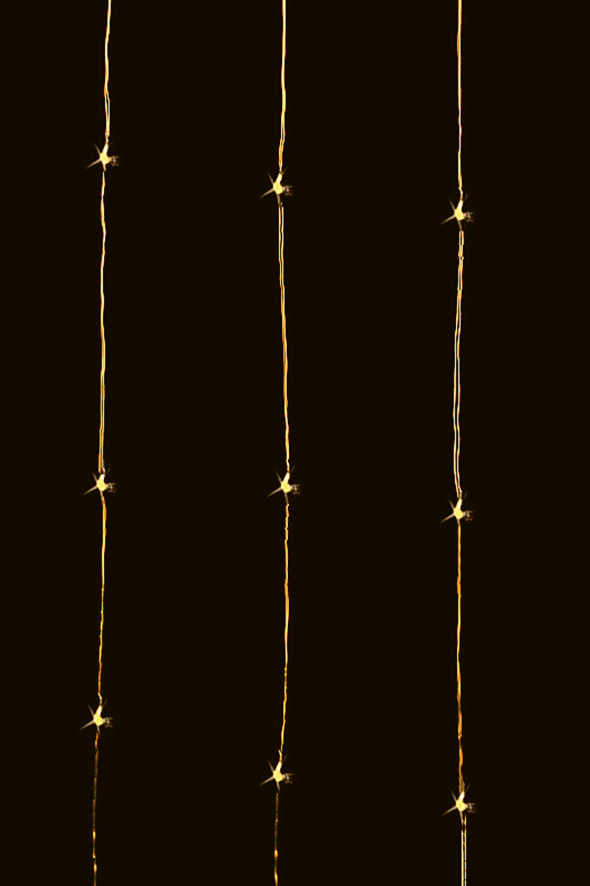 LED-Vorhang, 300 LEDs ww, 20 Stränge, 150 x 190 cm, Außen-Transformator