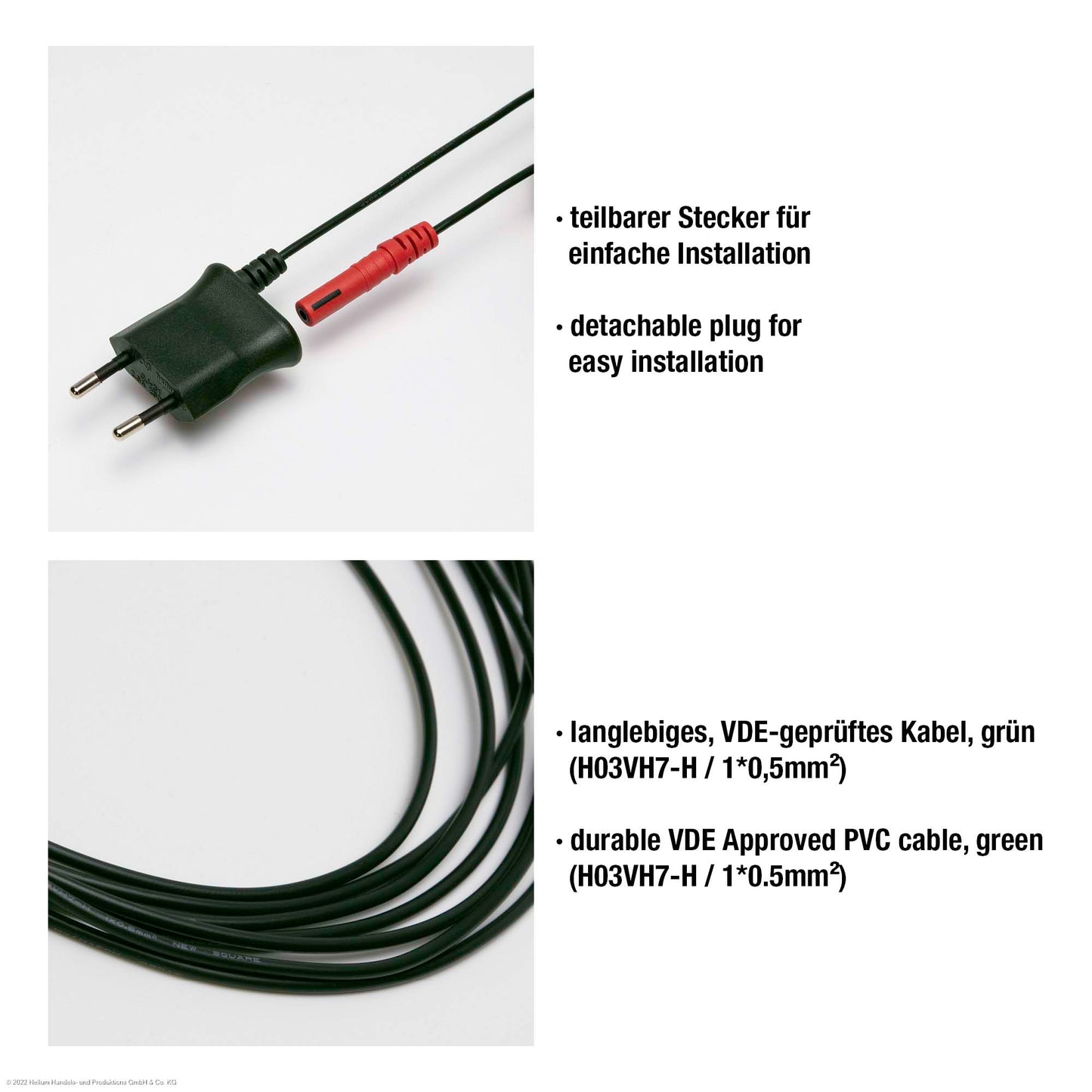 30-tlg. LED-Filament-Schaftkerzenkette für innen