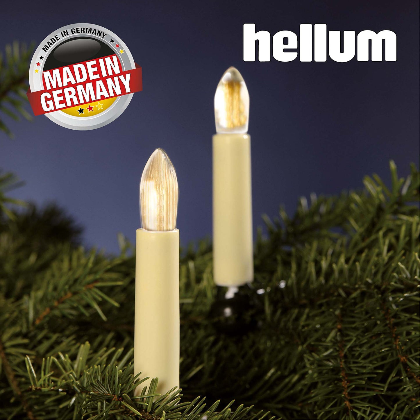 Stückliste von LED-Lichterkette elfenbein, 20 LEDs ww, teilbarer Stecker #1