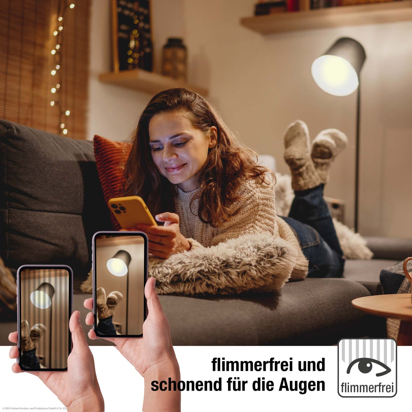 5er-Set LED-Glühlampe G45, E14, 4,2 W, 470 lm, 4 Filamente 220650